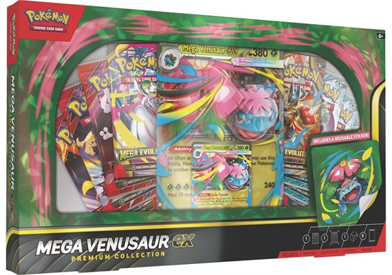 Pokemon ENGLISCH Mega Venusaur ex Premium Collection