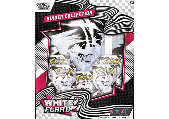 Pokemon ENGLISCH SV10.5 White Flare 9-Pocket Portfolio Collection