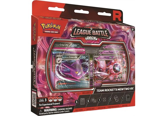 Pokemon ENGLISCH Team Rocket's Mewtwo ex League Battle Deck