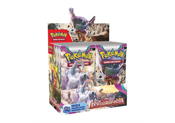Pokémon Entwicklungen in Paldea Booster, 10 Karten