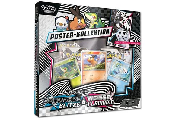 Pokemon - Karmesin & Purpur: Schwarze Blitze & Weisse Flammen Poster-Kollektion