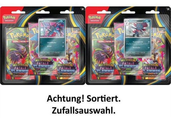 Pokemon ME02 3 Pack Blister