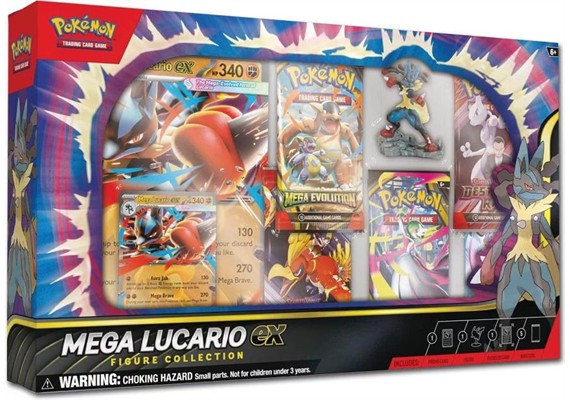 Pokemon Mega-Lucario EX Figuren-Kollektion