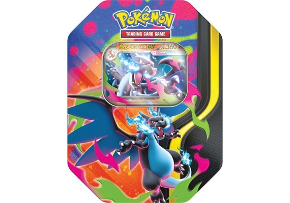Pokemon Tin 126 Mega-Glurak X