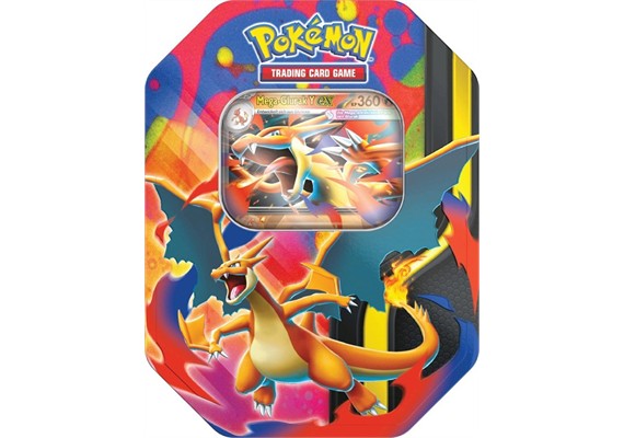 Pokemon Tin 127 Mega-Glurak Y