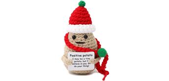 Positive Weihnachts Kartoffel 10.5 cm