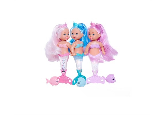 Puppe Evi Love Mermaid 3-fach assortiert