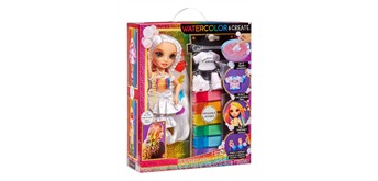 Puppe Rainbow High WaterColor & Create NEW Theme Dolls brown eyes