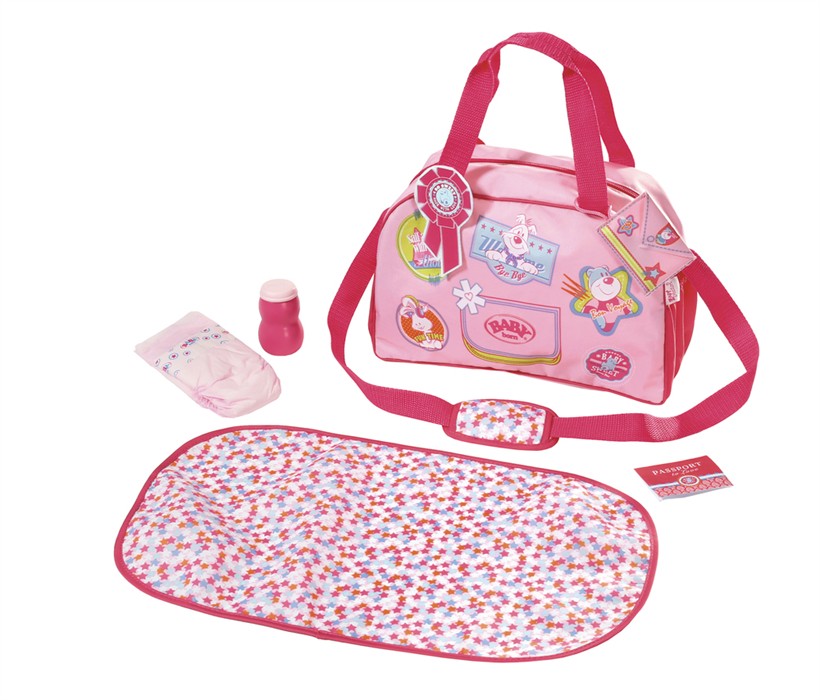 Heless Puppen-Tragesitz „Prinzessin Emily“ – Rosa, Verstellbar, Für Puppen & Kuscheltiere – Ab 18 Monaten