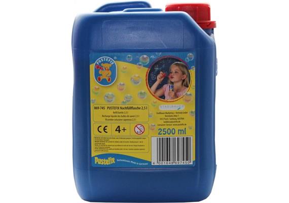 Pustefix Seifenblasen Nachfüllflasche XXL, 2.5 Liter