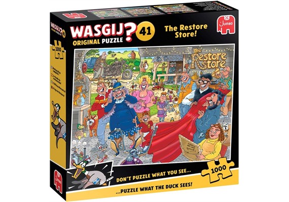 Puzzle 1000T Wasgij Original 41 Aus Alt mach Neu!