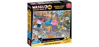Puzzle 1000T Wasgij Original 46 Parkplatz-Wahnsinn