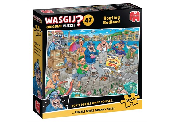 Puzzle 1000T Wasgij Original 47 Boating Bedlam!