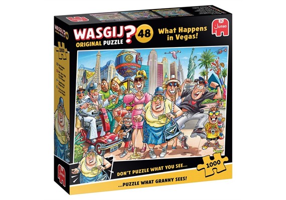 Puzzle 1000T Wasgij Original 48 Was in Vegas
