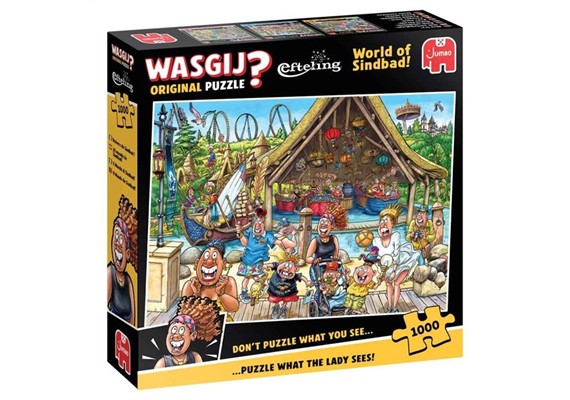 Puzzle 1000T Wasgij Original Efteling Sindbad