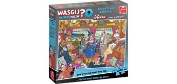 Puzzle 1000T Wasgij Retro Mystery 10 Endlich Frühling