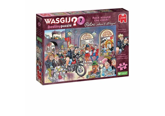 Puzzle Wasgij Retro Destiny 7 Rock around the Clock! 1000 Teile