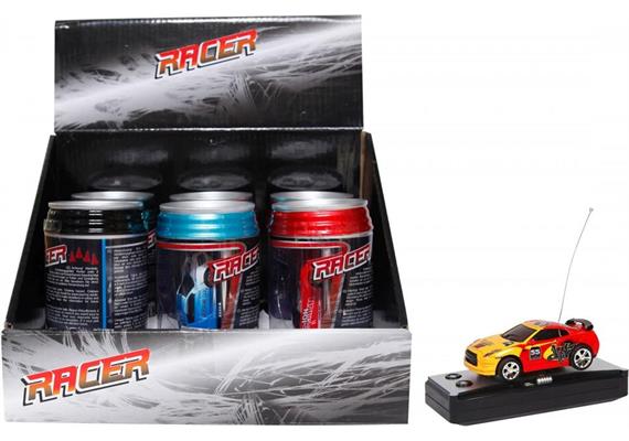 Racer R/C Sportwagen in Dose, sortiert