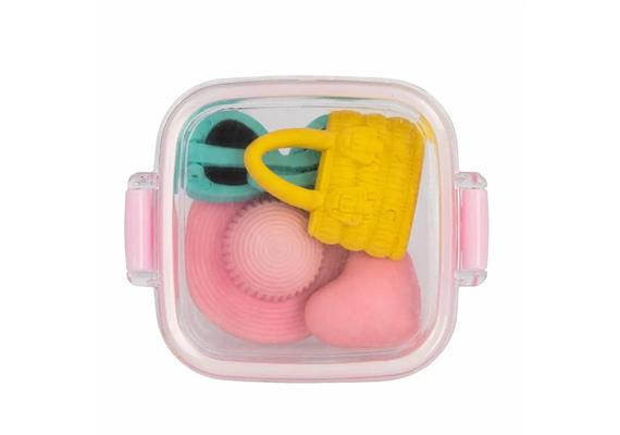 Radierer Fashion Accesoires 4 Stück Box