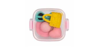 Radierer Fashion Accesoires 4 Stück Box