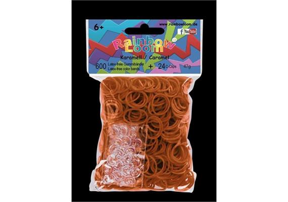 Rainbow Loom® Gummibänder karamell opaque