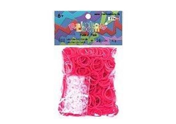 Rainbow Loom® Gummibänder pink opaque