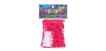 Rainbow Loom® Gummibänder pink opaque