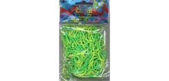 Rainbow Loom® Silikonbänder gelb-grün