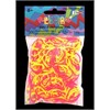 Rainbow Loom® Silikonbänder gelb-pink