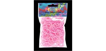 Rainbow Loom® Silikonbänder glitzer pink