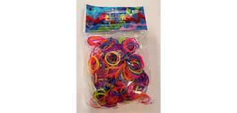 Rainbow Loom® Silikonbänder neon mix