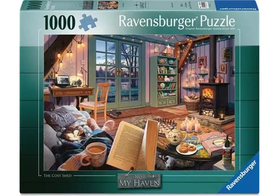 Ravensburger 00050 Puzzle Gemütlicher Gartenschuppen