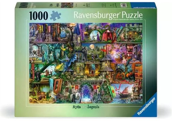 Ravensburger 00089 Puzzle Mythen und Legenden