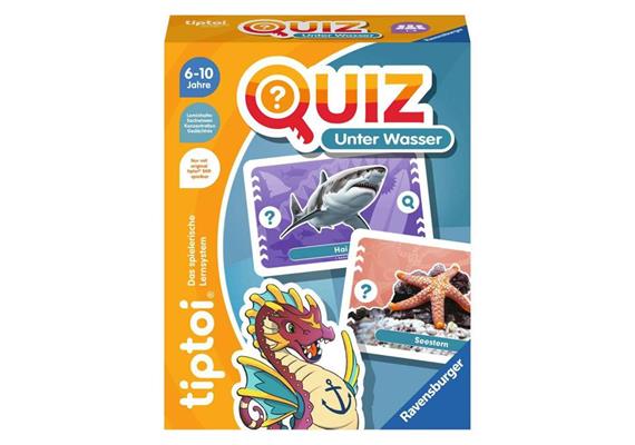 Ravensburger 00192 tiptoi® Quiz Unter Wasser