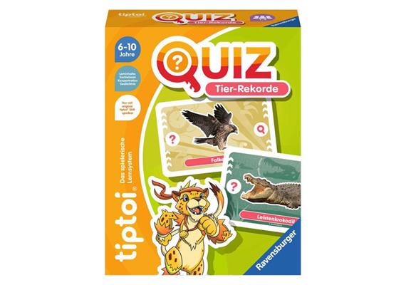 Ravensburger 00194 tiptoi® Quiz Tier-Rekorde