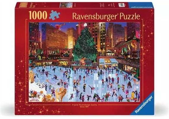 Ravensburger 00420 Puzzle Weihnachtszauber am Rockefeller Center