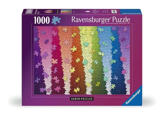 Ravensburger 01027 Puzzle Kunterbunte Puzzleteile