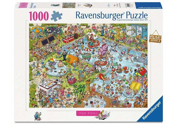 Ravensburger 01164 Puzzle Ferienanlage - Am Pool