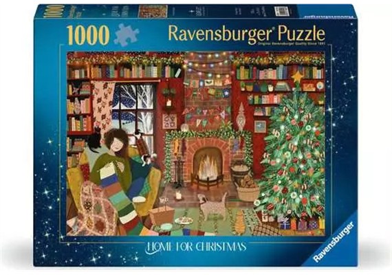 Ravensburger 01465 Puzzle Besinnliche Weihnachten zu Hause