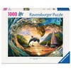 Ravensburger 01711 Puzzle Sprung in den Sonnenuntergang