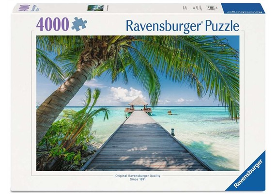 Ravensburger 01737 Puzzle Traumstrand auf den Malediven