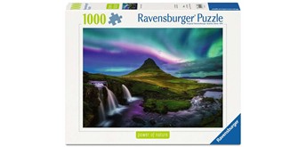 Ravensburger 01744 Puzzle Nordlicher über Kirkjufell