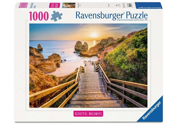 Ravensburger 01761 Puzzle Holztreppe zum Praio do Camillo