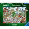 Ravensburger 01801 Puzzle Ray Nicholson Wimmelbild Weihnachten