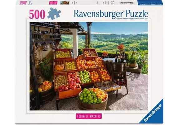 Ravensburger 01814 Puzzle Obst- und Gemüsemarkt, Kroatien