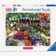 Ravensburger 01815 Puzzle Blumenmarkt, Frankreich