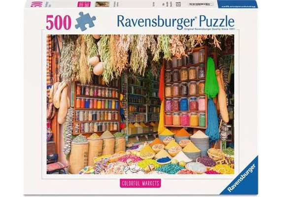 Ravensburger 01816 Puzzle Bunte Gewürze, Marokko