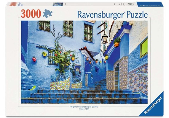 Ravensburger 01893 Puzzle Marokko in Blau