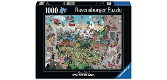 Ravensburger 01919 Puzzle Wimmelbild Schweiz