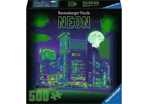 Ravensburger 01980 Puzzle Neon Collection: Tokyo